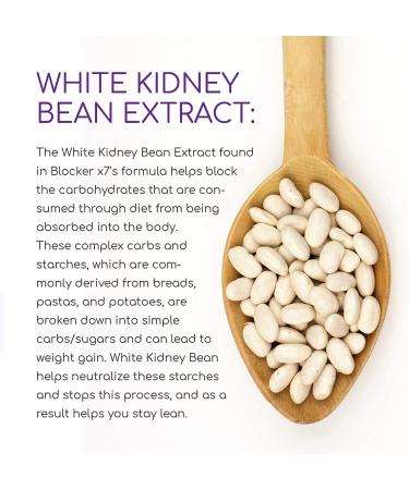 BioGenetic Labs Carb Blocker X7 - White Kidney Bean Cheat Pill for Keto - 90 Capsules for Weight Management in Women and Men - Buy Online on GoSupps.com