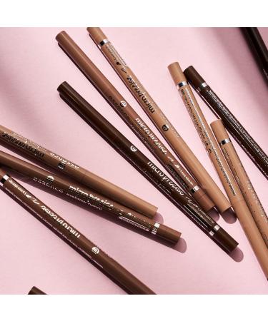 Essence Micro Precise Eyebrow Pencil No. 03 Dark Brown (5-Pack) | Long-Lasting Vegan Waterproof Natural Definition - No Microplastics No Perfume - Buy Online on GoSupps.com
