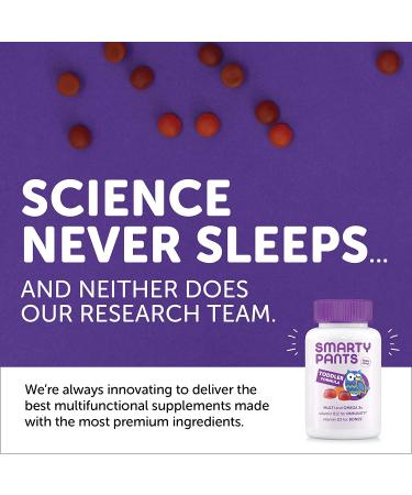 SmartyPants Toddler Complete Multi & Omega 3s - 90 Gummies for Healthy Growth - Buy Online on GoSupps.com