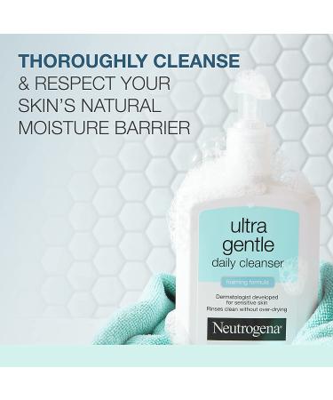 Neutrogena Ultra Gentle Foaming Facial Cleanser for Sensitive Skin - 16 fl. oz - Buy Online on GoSupps.com