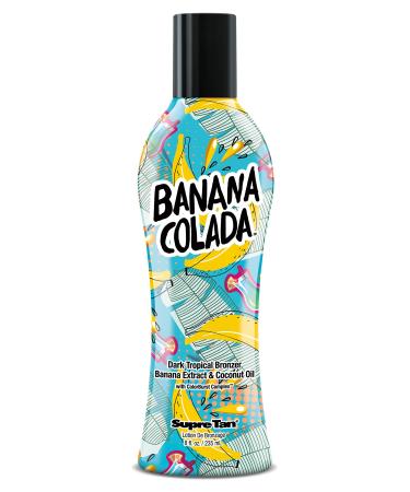 Supre Tan Banana Colada Tropical DHA Bronzer with ColorBurst Complex & Coconut Oil 8oz