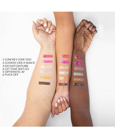 BH Cosmetics Shimmer Gloss Lip Gloss - Optimistic AF Bright Gold 0.9 oz | Shop Internationally for Radiant Shine - Buy Online on GoSupps.com