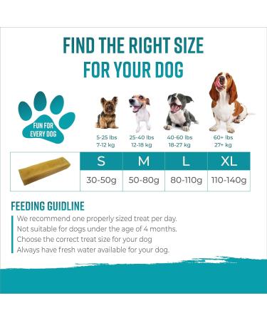 Himalayan Cheese Bones - Natural Long Lasting Dog Chews for Large Dogs made from milk pack of 3 - Buy Online on GoSupps.com