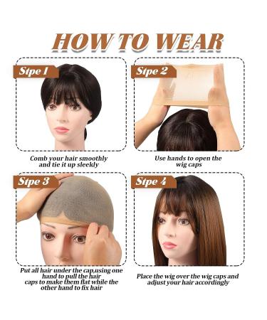 100 Pack Medium Nylon Wig Cap | Stretchy & Breathable Stocking Caps for Hair Security | Lightweight & Durable (Skin) - Buy Online on GoSupps.com