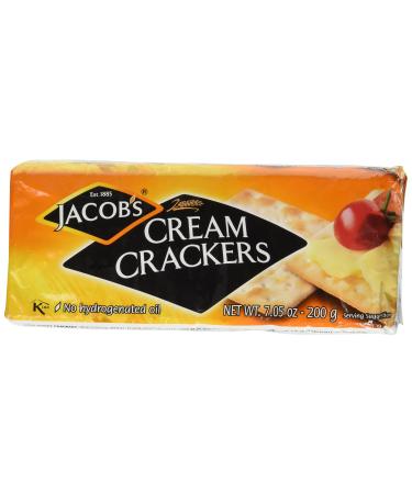 Jacob's Cream Crackers 7.05 Oz,Pack of 4