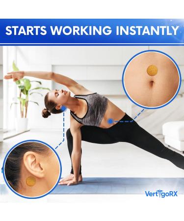 Buy Vertigo Relief Patches - Natural Dizziness Treatment for Inner Ear Balance | Pack of 20 - Buy Online on GoSupps.com