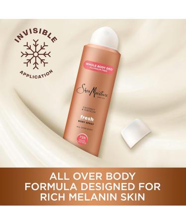 SheaMoisture Whole Deodorant Spray Coconut & Hibiscus 72h Odor Control Aluminum Free 4 oz - Buy Online on GoSupps.com
