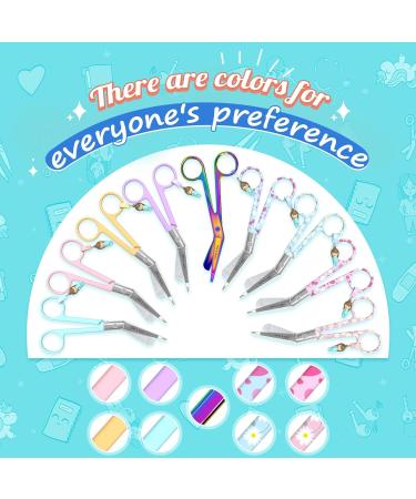 Nurse Love Nursing Scissors | Stainless Steel Purple Bandage Scissors for First Aid & Wound Care - Buy Online on GoSupps.com