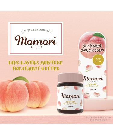momori/Treatment Butter 1.34oz Multi Balm for Hair & Skin Moisturizing Non-Silicone Fruity Floral Scent - Buy Online on GoSupps.com