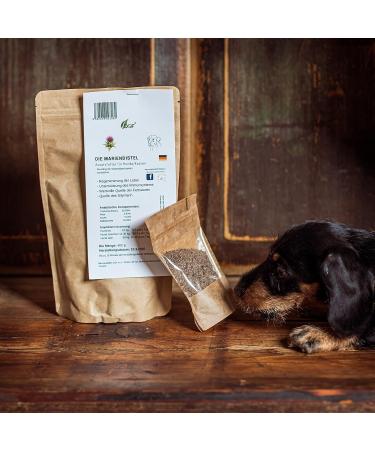 OGF 1 kg Crushed Milk Thistle for Dogs and Cats - Milk Thistle Strengthens Liver Function - Purifying and Detoxifying Supplement. - Buy Online on GoSupps.com