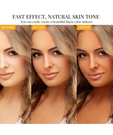 Self Tanner Sunless Tanning Lotion - Vegan Cruelty-Free Indoor & Outdoor Tanning Formula for a Sun-Kissed Glow | 5.12 Fl Oz - Buy Online on GoSupps.com