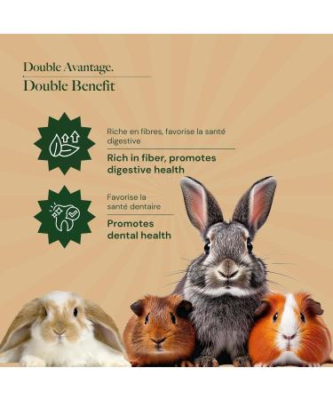JNP Farms Timothy Hay Cubes for Small Animals |1lb| 100% Natural High Fiber Treats Promotes Digestive & Dental Health Made in Canada - Buy Online on GoSupps.com