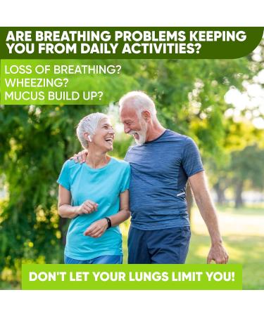 Lung Health & Immune Support Supplement - Lung Cleanse and Detox With Immunity Vitamins For Better Lungs Immune Defense Clear Lungs & Deep Breathing Including Quercetin & Cordyceps.Two Months Supply - Buy Online on GoSupps.com