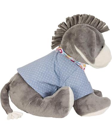 Buy Sterntaler Emmi Toy Star for Babies | 37cm Grey/Light Blue | International Shipping - Buy Online on GoSupps.com