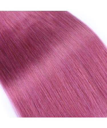 100% Real Hair Keratin Bonding U-Tip Extensions - Violet - 40cm - 25 Strands - High Quality by Novon - Perfect for International Shipping - Buy Online on GoSupps.com