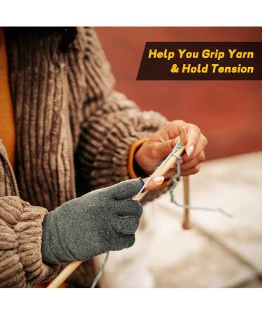 Compression Arthritis Gloves for Women and Men - Pain Relief for Rheumatoid, Osteoarthritis, and Swelling - Grey Medium (1 Pair) - Buy Online on GoSupps.com