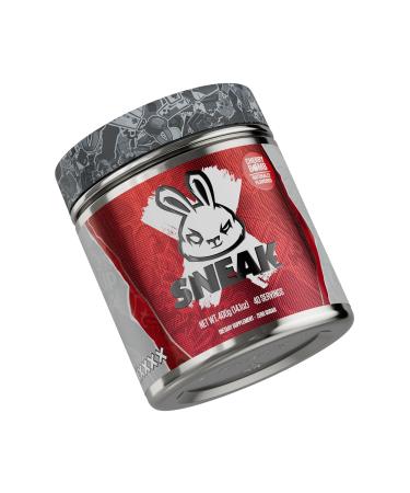SNEAK Energy Drink Powder | Cherry Bomb | No Sugar. No Nasties. Just Natural Caffeine Focus-Boosting Nootropics | 40 Servings