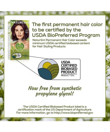 Naturtint 4M Mahogany Chestnut Permanent Hair Color - 5.6 fl oz | Natural & Ammonia-Free - Buy Online on GoSupps.com