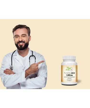Buffered Vitamin C 1000mg - Advanced Vitamin C Supplement with Rose HIPS Bioflavonoid Complex & More - Immune System & Antioxidant Support -Non-GMO 90 Ascorbic Acid Powder Tablets - Buy Online on GoSupps.com