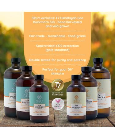 Sibu Premium Himalayan Omega 7 Sea Buckthorn Fruit Oil - 2 oz | Best Organic Supplement for Skin & Health - Buy Online on GoSupps.com