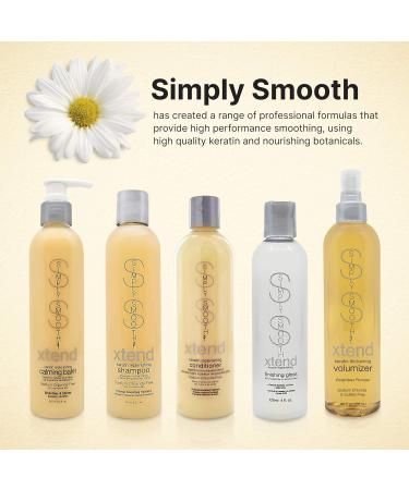 Simply Smooth Xtend Keratin Replenishing Finishing Gloss 4oz - Ultimate Hair Treatment for Shine & Smoothness | International Shipping Available - Buy Online on GoSupps.com