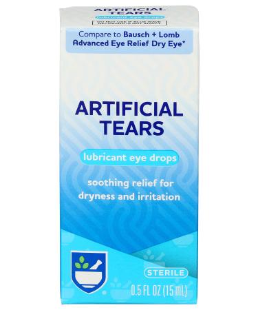 Rite Aid Pharmacy Artificial Tears, Sterile, 0.5 fl oz (15 ml)