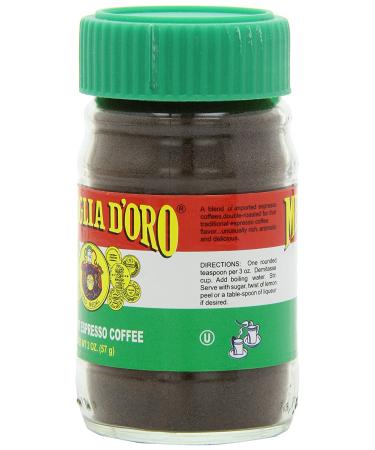 Medaglia D'Oro Espresso Style Instant Coffee 2oz (12 Pack) - Buy Online on GoSupps.com