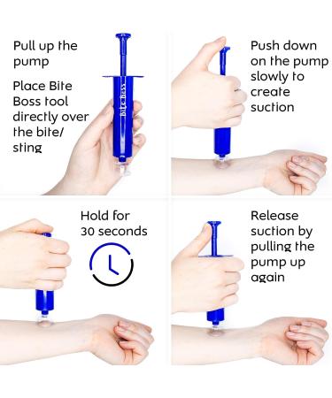 Outdoor Optimist Bite Boss Bug Bite Suction Tool for Natural Mosquito, Bee & Wasp Sting Relief - No Chemicals | Insect Bite Relief - Buy Online on GoSupps.com