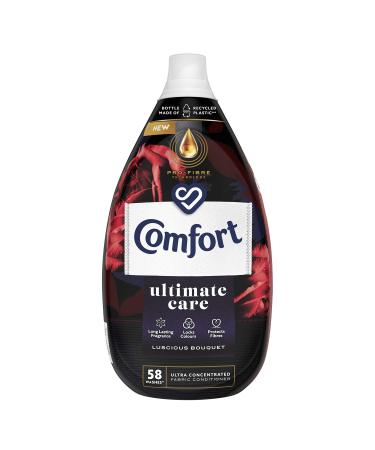 Comfort Ultimate Care Luscious Bouquet Ultra-Concentrated Fabric Conditioner 58 Wash 870 ml 870 ml (Pack of 1) Luscious Bouquet