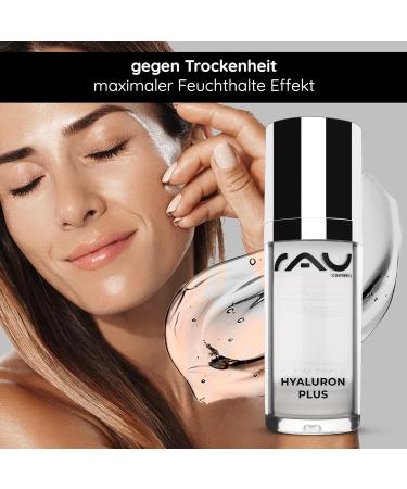 RAU Hyaluron Plus - Anti-Aging Hyaluronic Acid Gel Concentrate 1.01 FL. oz | Immediate Plumping Effect & Wrinkle Removal - Buy Online on GoSupps.com