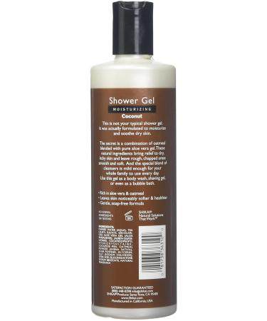 Shikai All Natural Coconut Moisturizing Shower Gel - 12 Oz | Buy Online | International Shipping Available - Buy Online on GoSupps.com