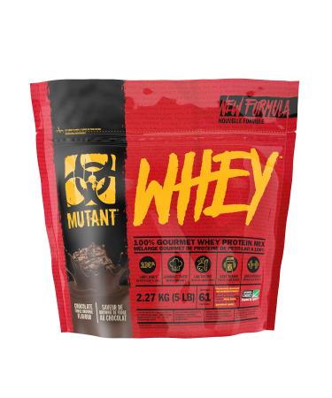 Mutant Whey | Muscle-building whey protein powder enriched with enzymes - Chocolate Fudge Brownie - 2.27 kg