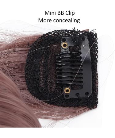 Gray Clip-in Hair Extensions No Trace Clip-in Hair Extensions Lifelike Length 55cm Width 4cm Hairpieces Multiple Colors for Women Daily School (Milky Lavender) - Buy Online on GoSupps.com