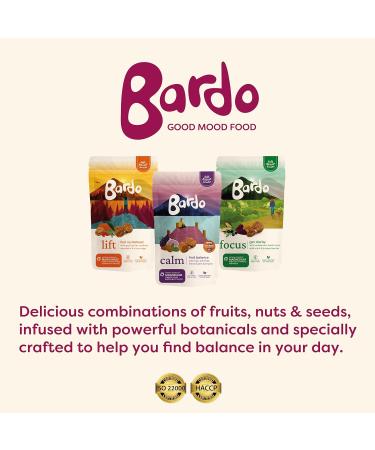 Bardo Mixed Botanicals - 100% Natural Unprocessed Healthy Snack - Low Calorie - Vegan Plant Protein - Gluten & Grain Free - No Added Sugar or Sweeteners - High Fibre - Nourish Awards Winner (10 pack) - Buy Online on GoSupps.com