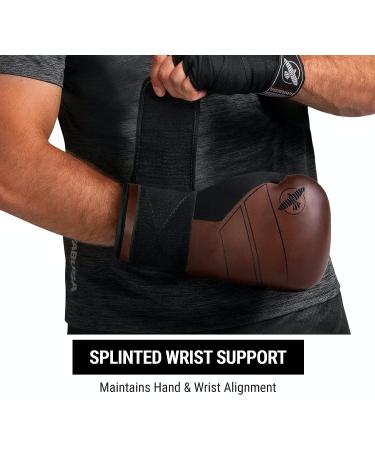Hayabusa S4 Leather Boxing Gloves 16 oz Brown - Unisex Boxing Gloves for Women & Men - Buy Online on GoSupps.com