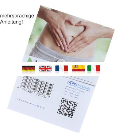 Horn Medical Insert Cups for Intestinal Cleaning & Vaginal Irritation - Easy Self-Application (1 Liter) | International Shipping - Buy Online on GoSupps.com