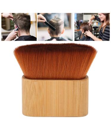 Neck brush hairdresser neck brush brush hairdresser accessories barber hair brush anti static broken hair sweeping brush made of wooden hairdresser neck duster for the hairdressing salon