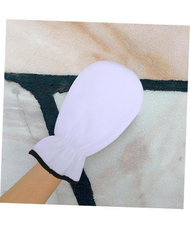 minkissy 2 Pairs Exfoliating Hand Mask Rough Hand Care Gloves Guantes Desechables Gel Hand Gloves Exfoliating Mitts Black Cotton Gloves Women Gloves Disposable Miss White Spa Flannel - Buy Online on GoSupps.com
