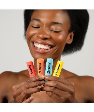 Dr. PawPaw Original and Tropical Balms - Hydrating Lip Balm Moisturizers with Aloe Vera for Deep Nourishment - Castor Oil Enriched - 4 pc Original and Tropical 4 Count (Pack of 1) - Buy Online on GoSupps.com