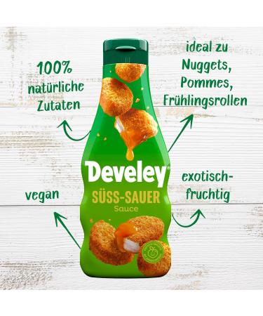 Buy Developy Sweet Sour Sauce (8x250 ml) - Original Recipe - No Preservatives or Flavor Enhancers - Perfect for International Shipping - Buy Online on GoSupps.com