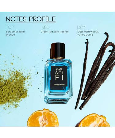Ellis Brooklyn SCI FI Eau De Parfum - Aromatic Gourmand Perfume For Women with Bergamot Green Tea & Cashmere Woods Vegan Perfume Made In The USA SCI FI 1.7 Fl Oz (Pack of 1) - Buy Online on GoSupps.com