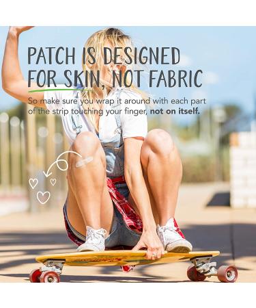 Patch Natural Bamboo Bandages - Eco-Friendly, Light 25 Pack for Cuts & Scratches - Buy Online on GoSupps.com