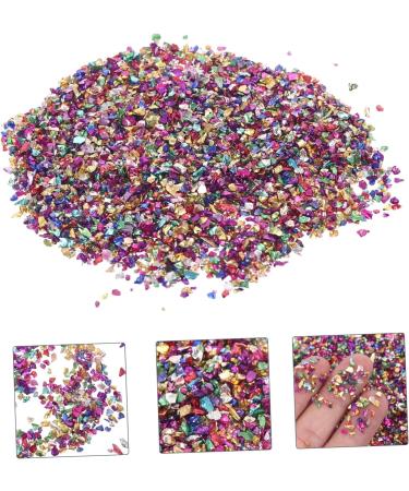 BIUDECO 1 Glass Chip DIY Charm Fillers Manicure DIY Accessories Nail Art Rhinestones Epoxy Charms Shiny Nail Stickers Nail Crushed Glass Nail DIY Fillers Nail Art Accessories 0.5X0.3cm Colorful - Buy Online on GoSupps.com