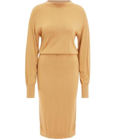 Tamaris Women's Barrio Knit Dress 44 Iced Coffee - Buy Online on GoSupps.com