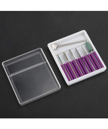 7-Part Ceramic Nail Drill Set | Nail Polish & Cutter File with Storage Box for Dead Skin Removal - International Shipping Available - Buy Online on GoSupps.com