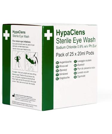 HypaClens Saline Eye Wash Pods (Pack of 50) - Buy Online on GoSupps.com