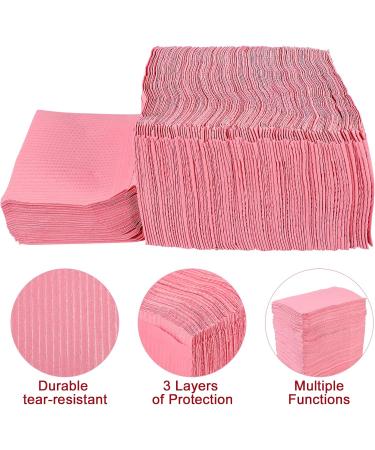 Buy Healifty Disposable Waterproof Bibs for Dentist Clinic - Pink 110-120pcs | International Shipping Available - Buy Online on GoSupps.com