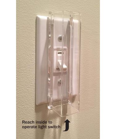 Child Proof Light Switch Guard - Toggle Style Switches | Easy Installation - Buy Online on GoSupps.com