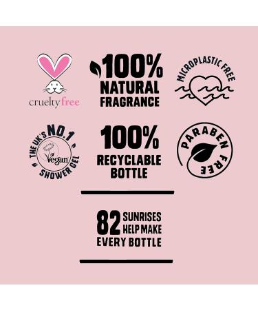 Original Source Vanilla & Raspberry Shower Gel - 100% Natural Fragrance Vegan & Cruelty-Free - Bulk Buy Pack of 6 x 250ml - Buy Online on GoSupps.com