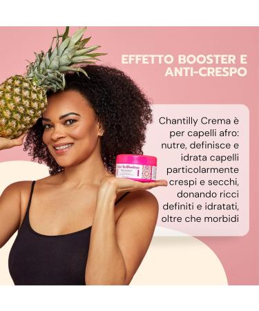 AfroRicci Ciao Bella By AfroRicci Chantilly Defining Cream for Afro Crespi Hair with Shea Butter and Almond Oil 100 ml Travel Size Made in Italy - Buy Online on GoSupps.com
